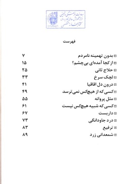 گزیده ادبیات معاصر: مجموعه داستان: بدون تهمینه نامردم