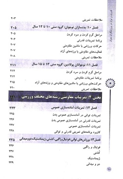  	قدرت و توان در ورزشکاران جوان برای سنین ۷ تا ۱۵ سال