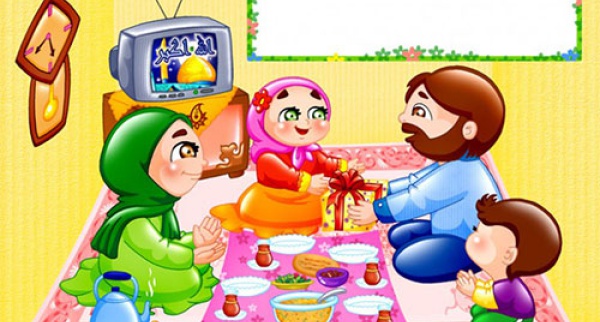 ماه روزه‌ی بچه‌ها